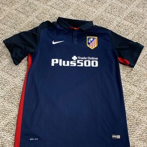 Atletico de Madrid collared jersey